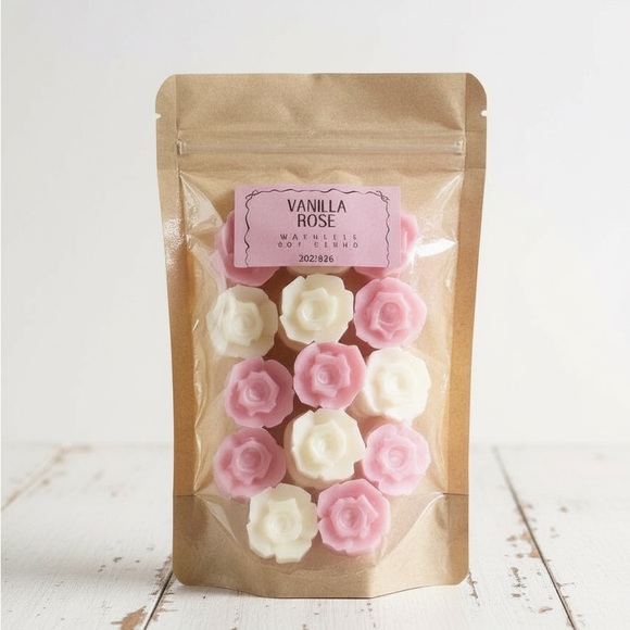 Other - Vanilla Rose Bath Melts - Pink and White
